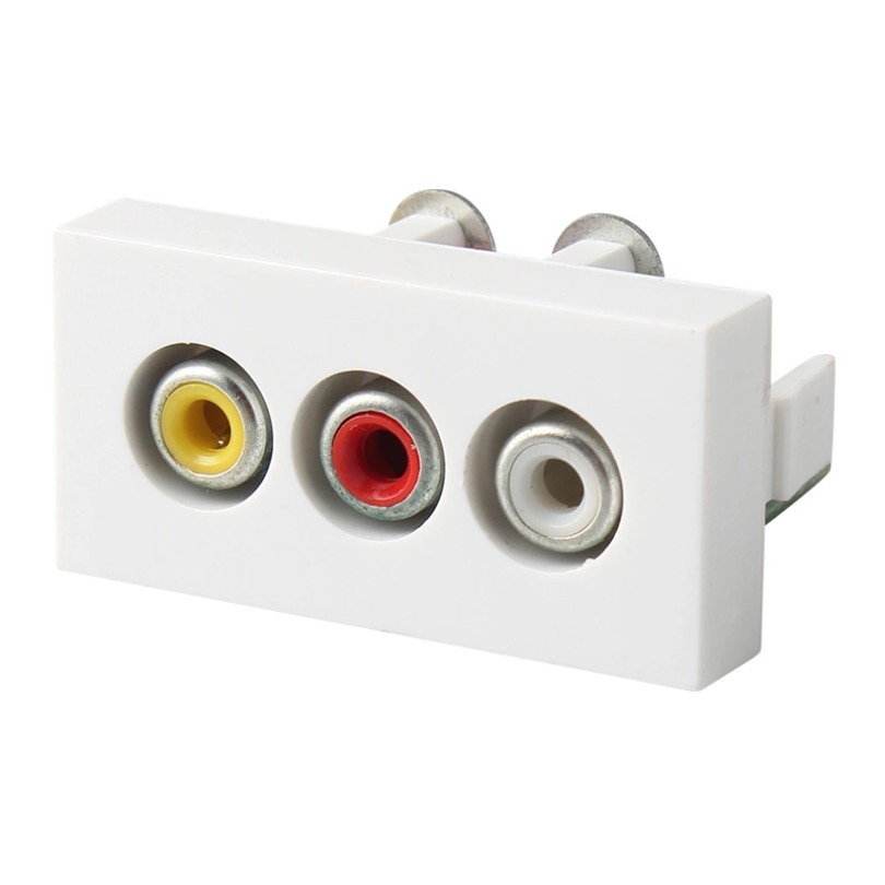 [WP31] Module - AV RCA (R/Y/W) Screw Type