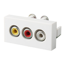 [WP31] Module - AV RCA (R/Y/W) Screw Type