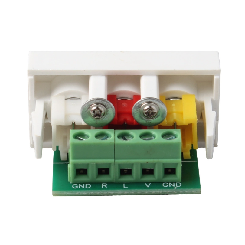 [WP31] Module - AV RCA (R/Y/W) Screw Type