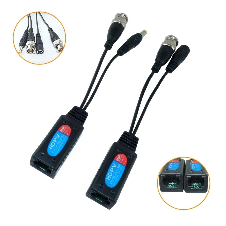 [SA22] RJ45 Video Balun UTP Crimp Type