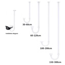 [SB88] Telescopic Alloy J-Ceiling Bracket (30-60mm)