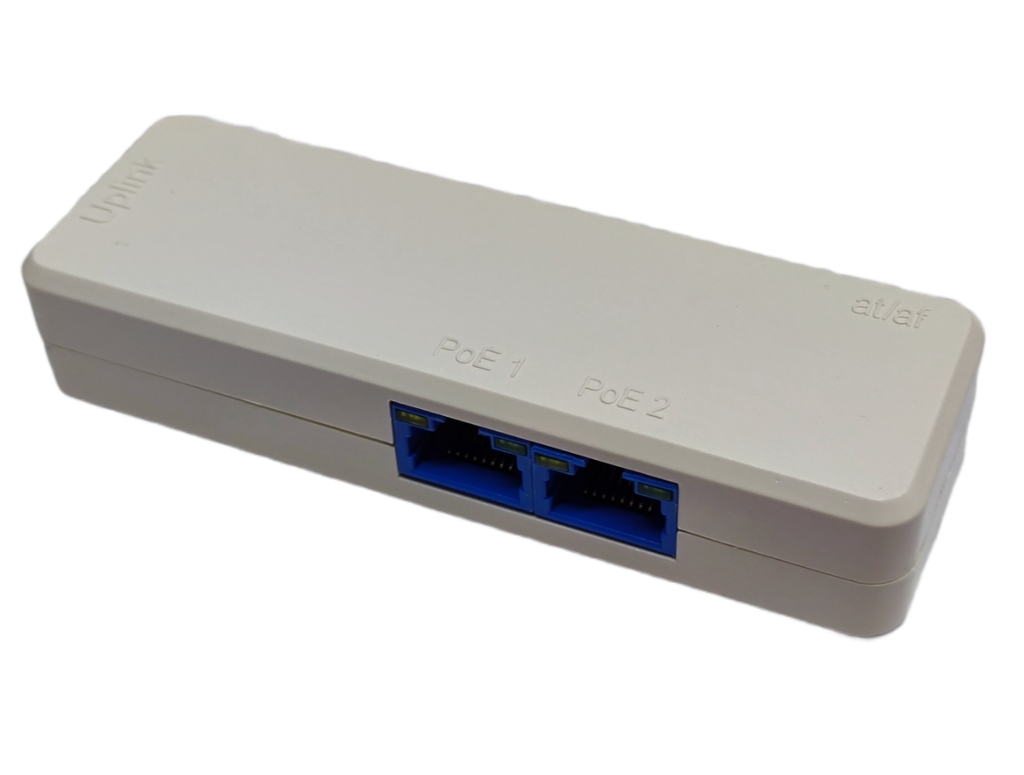[NI23] 2P Poe Extender /Repeater w/ Case