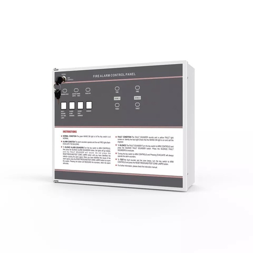 [FD01] 2 Zone Fire Alarm Panel - Conventional Type