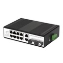 [NS27] 8P Giga Industrial Poe Switch (SC-AB)