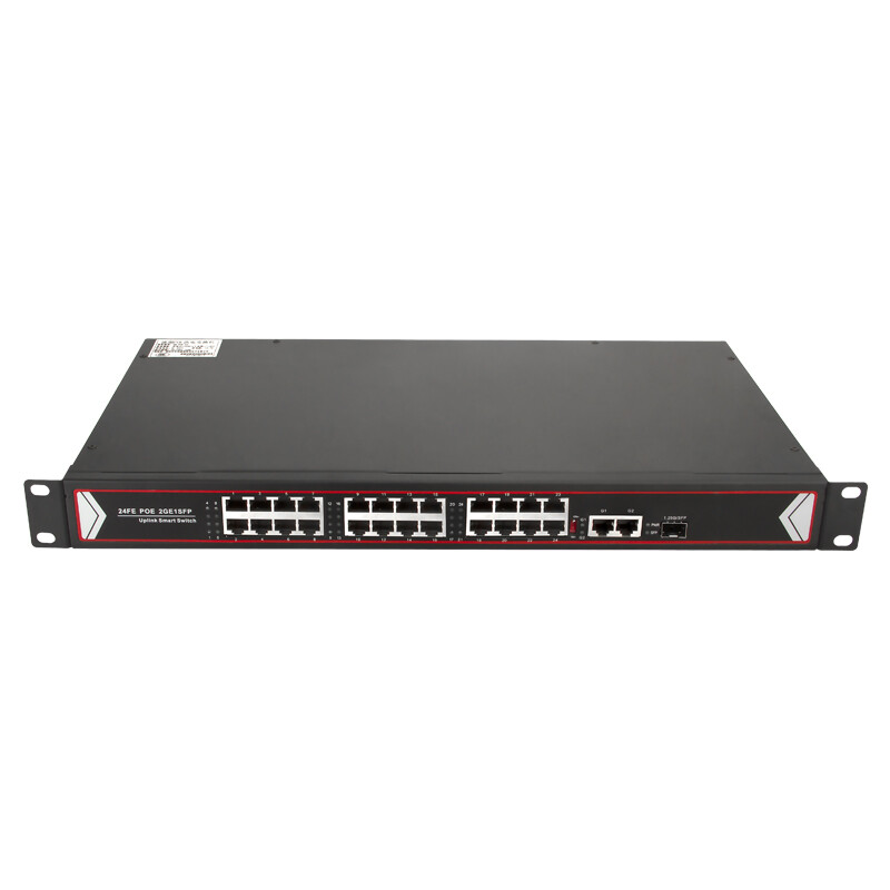 [NS52] Rackmount PoE Switch 24FE+2GE+1SFP