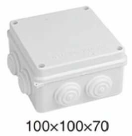 [SB01] 100*100*70 Box IP65 PVC