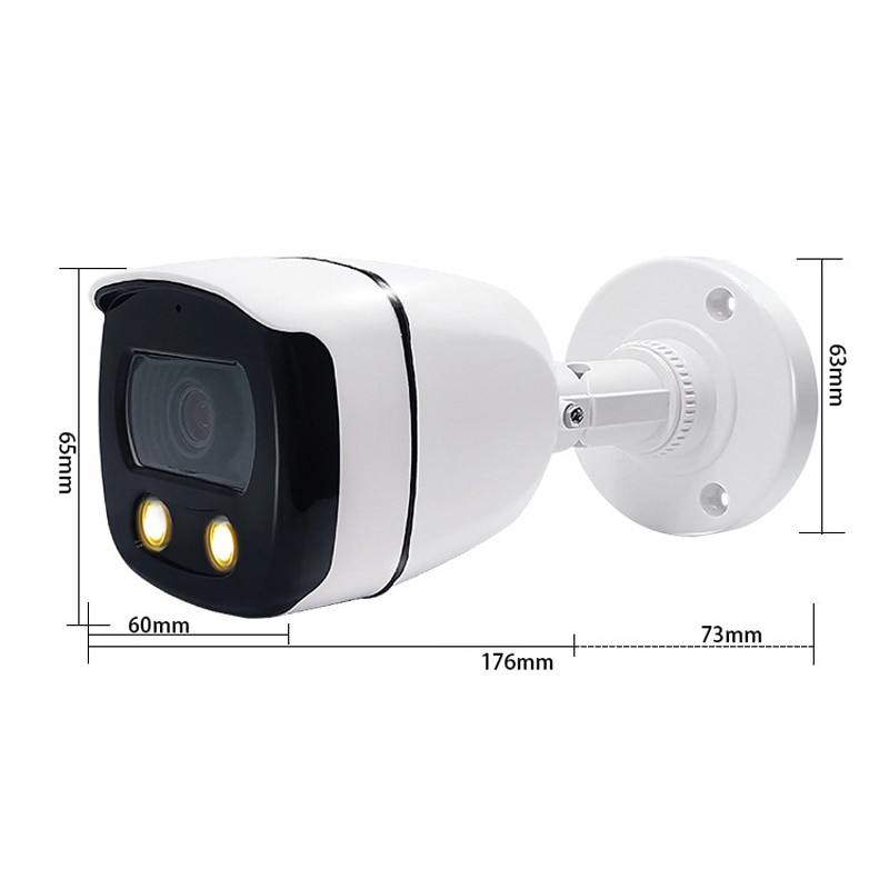 [SC47] 2MP Bullet Camera (Full-Color/TVI-Audio)