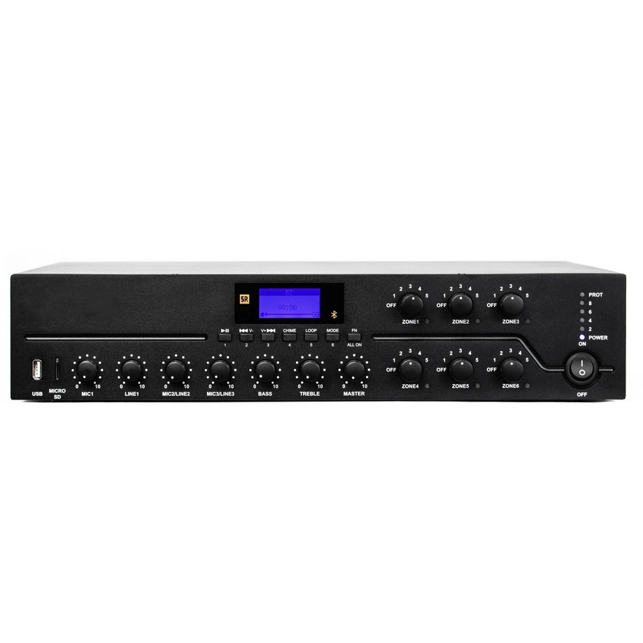 [KP67] 6Zone Remote Paging/BGM Amplifier (350W/100V)