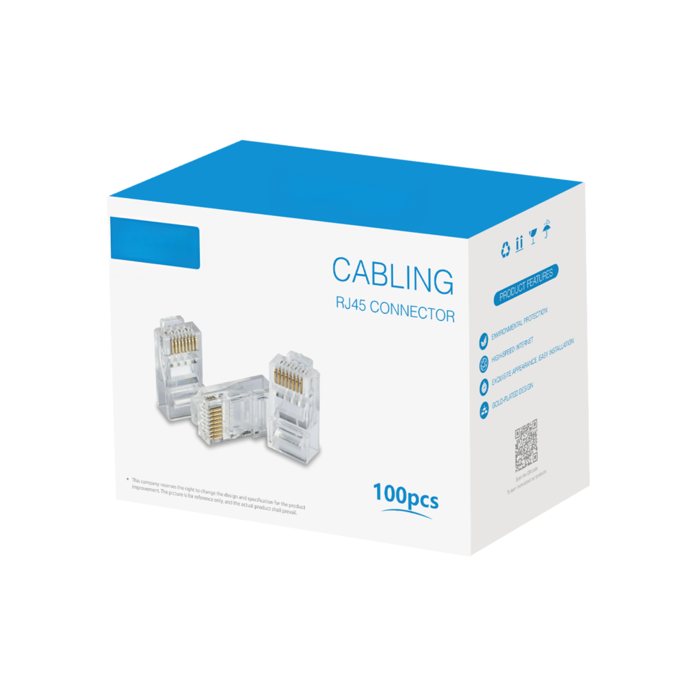 [NC09] Dahua Cat6 RJ45 Connector (100's)