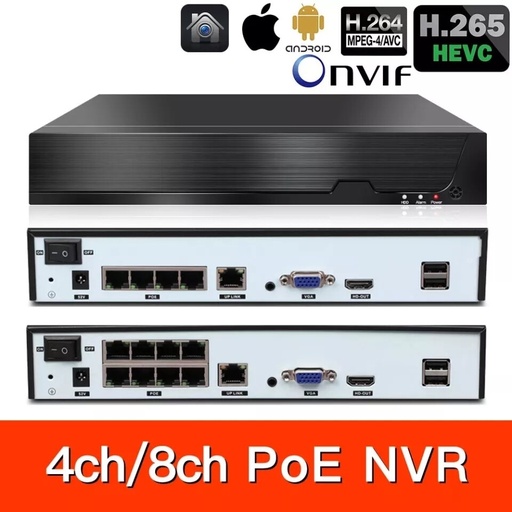 [SR76] [SR76] 5MP XM™ 4P PoE NVR