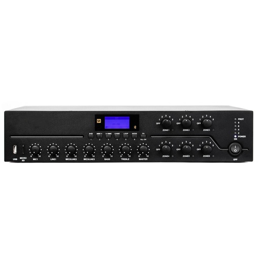 [KP66] [KP66] 6Zone Remote Paging/BGM Amplifier (250W/100V)