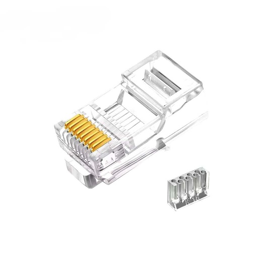 [NC45] [NC45] Cat6A RJ45 Connector w/ C-Guide