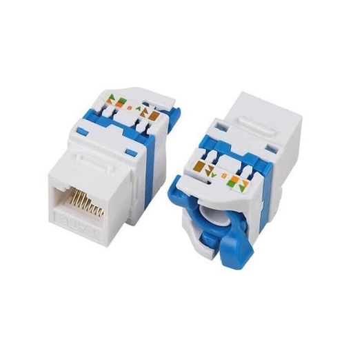 [NM13] [NM13] Cat7 I/O Keystone Jack (Toolless)